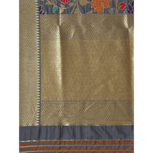 grey-festive-wear-woven-kanjivaram-silk-saree-138583