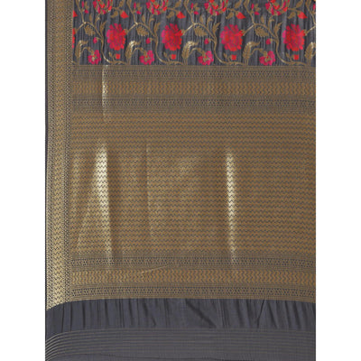 grey-festive-wear-woven-kanjivaram-silk-saree-138560
