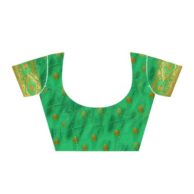 grey-festive-wear-woven-maithili-silk-saree-114088