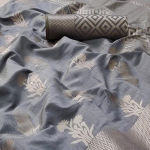 grey-festive-wear-woven-pure-silk-saree-with-butta-pallu-106146