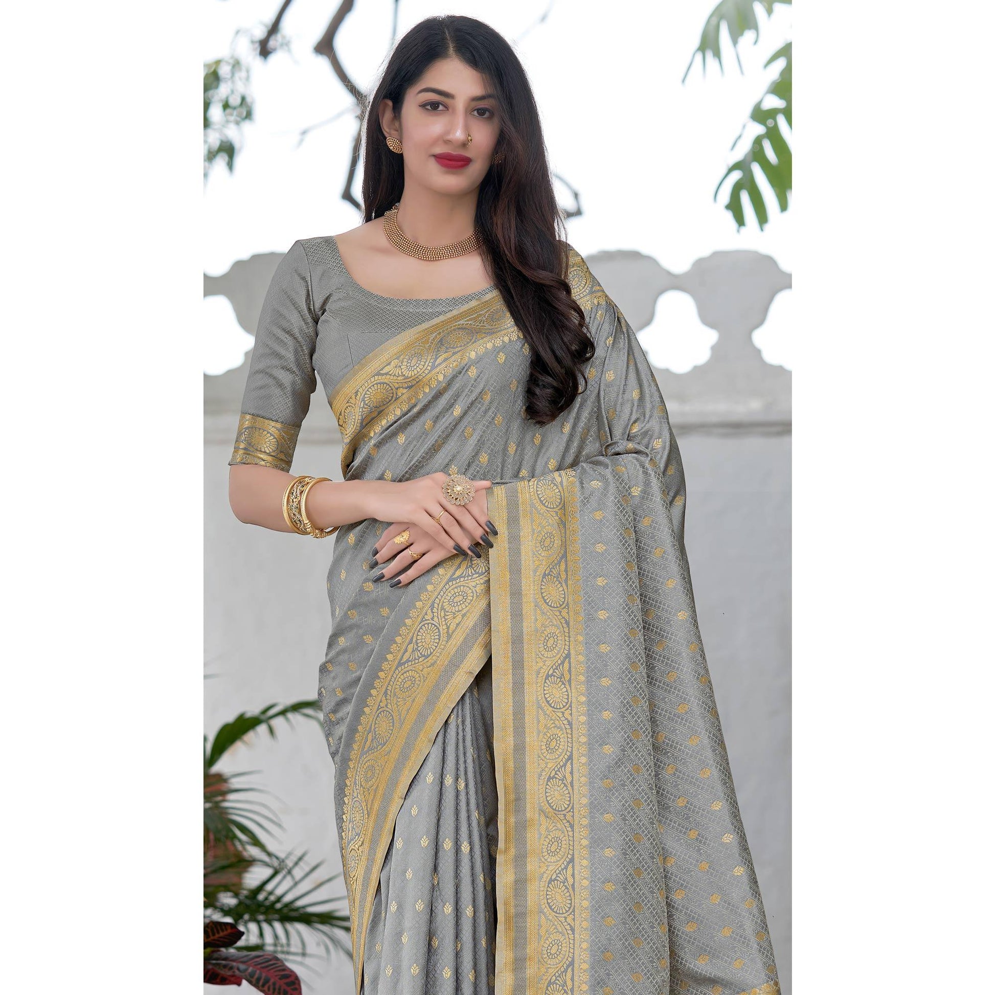grey-festive-wear-woven-soft-satin-silk-saree-129374