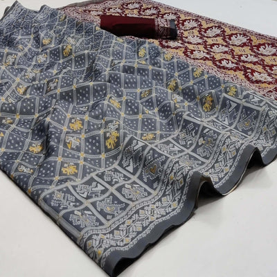 grey-festive-wear-woven-soft-silk-patola-saree-136547
