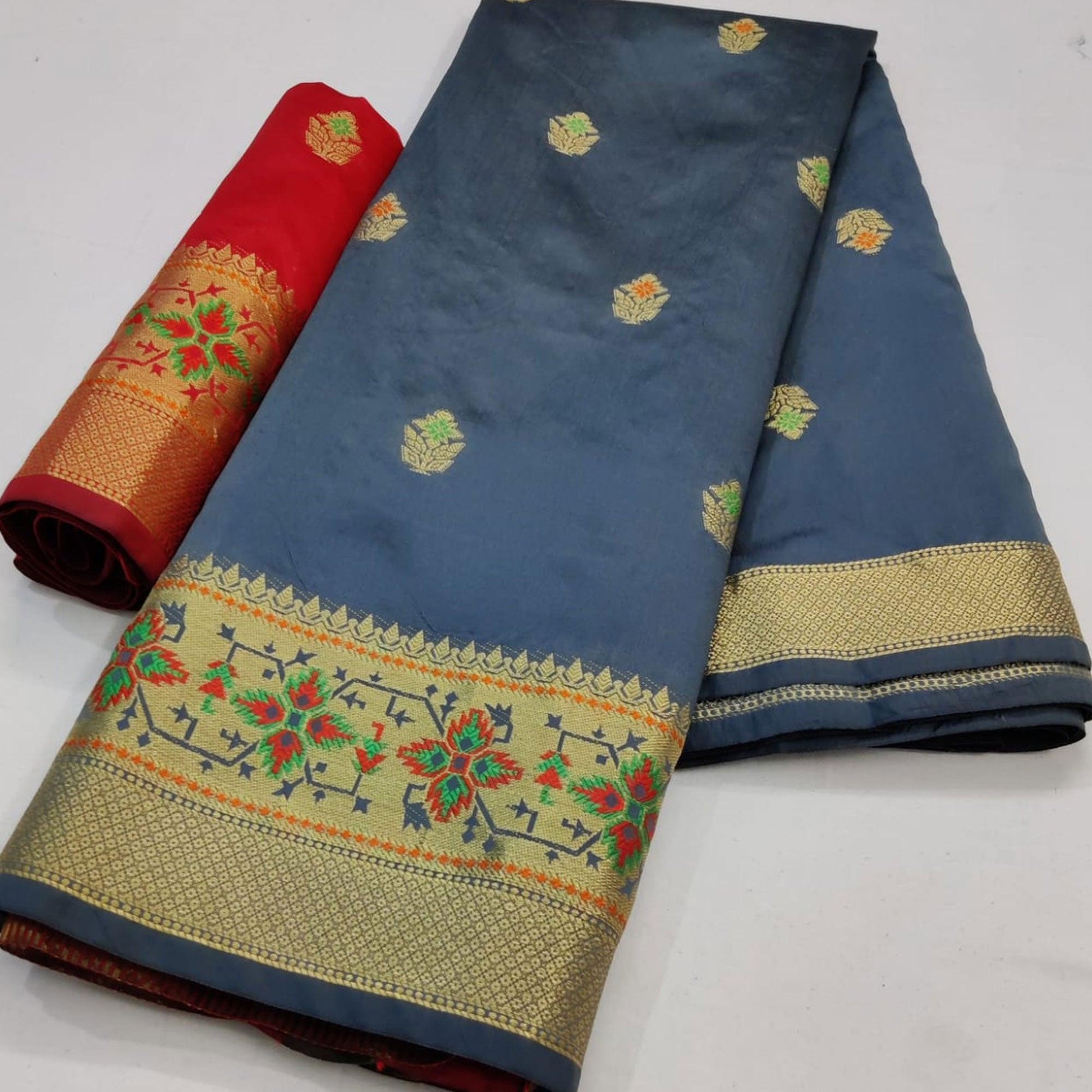 grey-festive-wear-woven-soft-silk-saree-109180