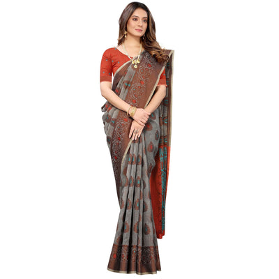 grey-festive-wear-woven-with-meena-butta-rich-pallu-cotton-saree-118306