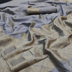grey-festive-wear-woven-with-stone-work-assam-silk-saree-119050