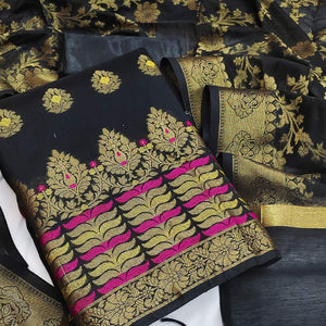 grey-festive-wear-woven-work-with-tassels-banarasi-jacquard-dress-material-138621