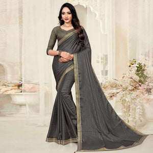 grey-festive-wear-zari-chiffon-saree-142880