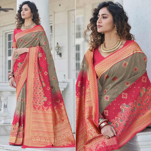 grey-festive-wear-zari-woven-banarasi-silk-saree-138815