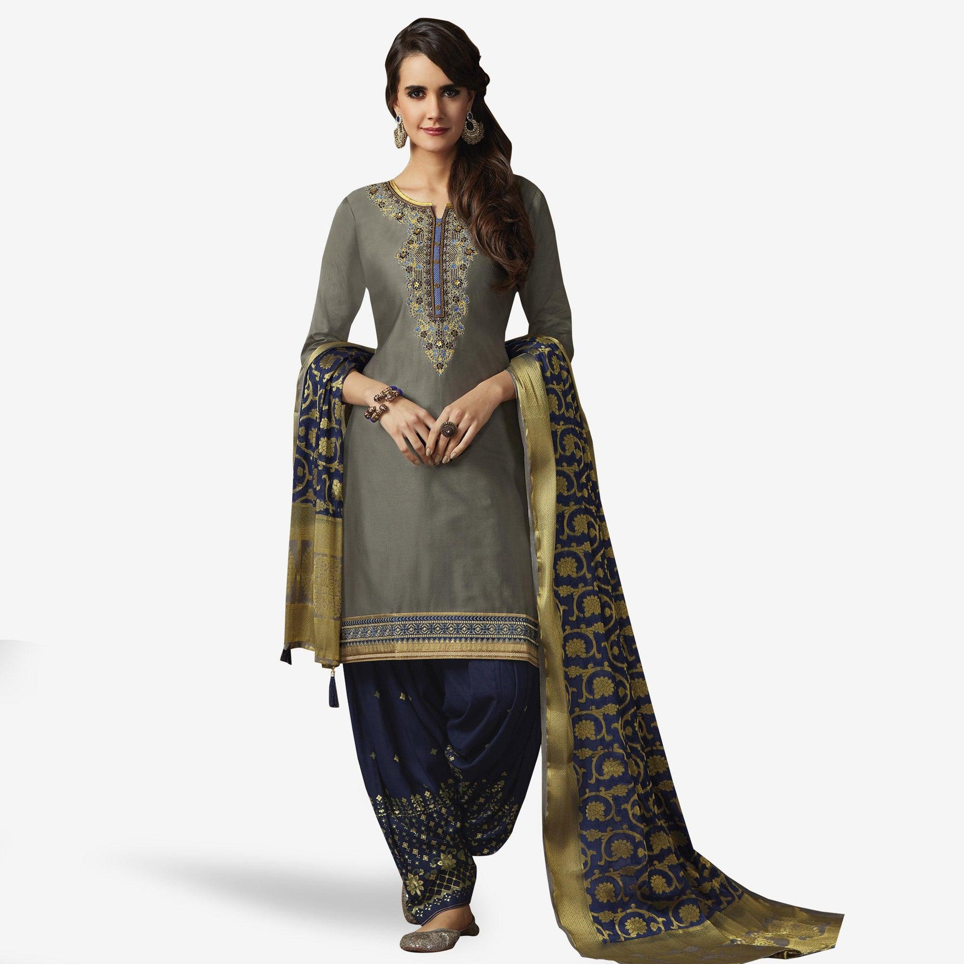 grey-floral-embroidered-art-silk-patiala-suit
