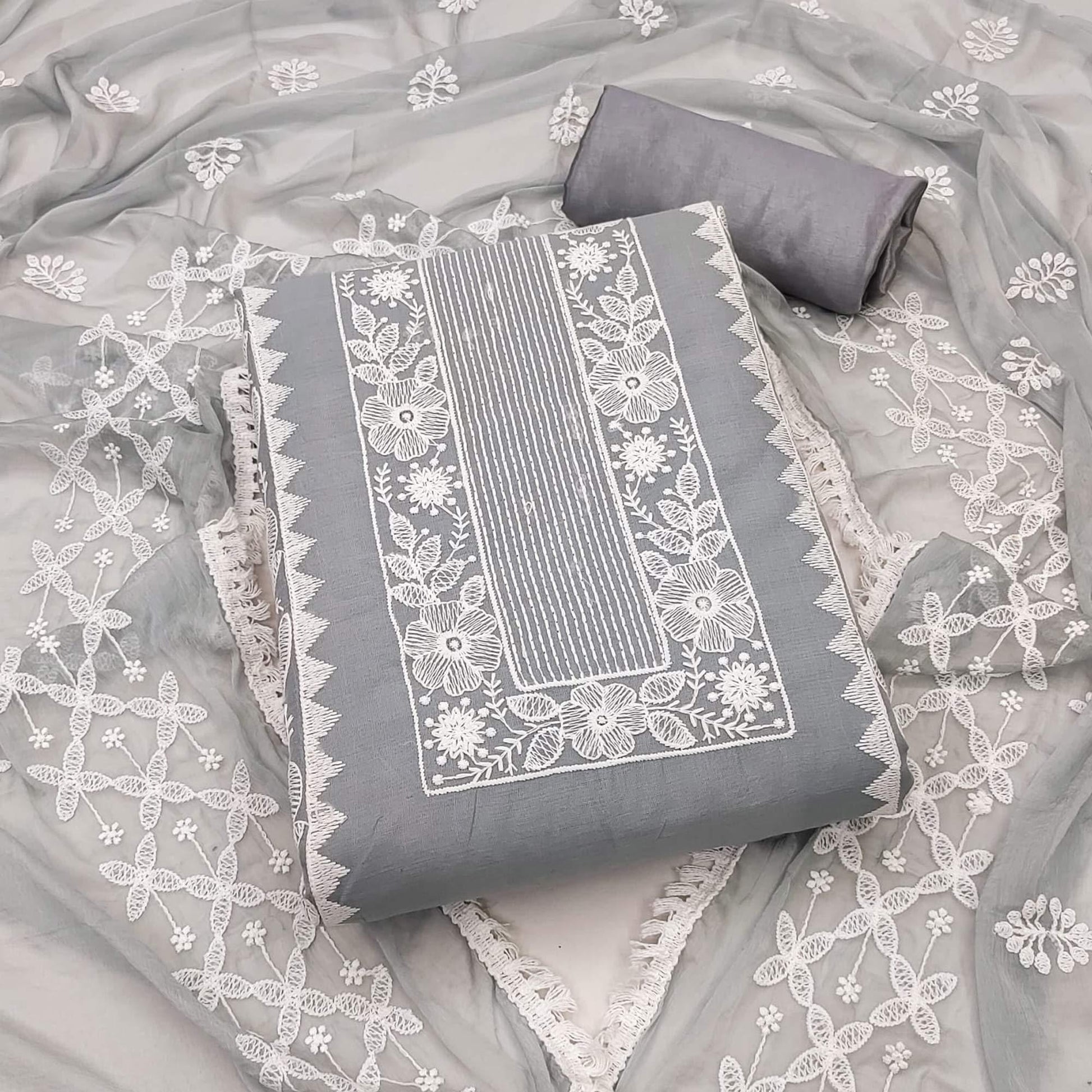grey-floral-embroidered-chanderi-dress-material