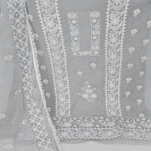 grey-floral-embroidered-chanderi-dress-material