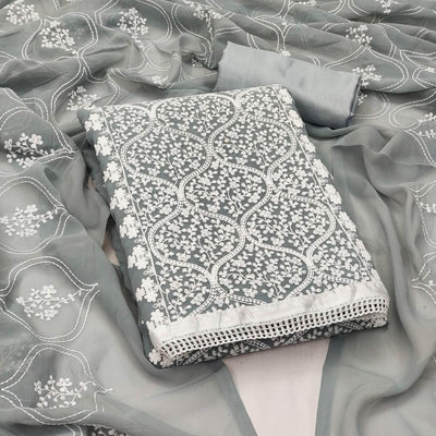 grey-floral-embroidered-georgette-dress-material-1