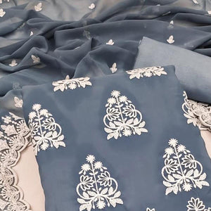 grey-floral-embroidered-georgette-dress-material