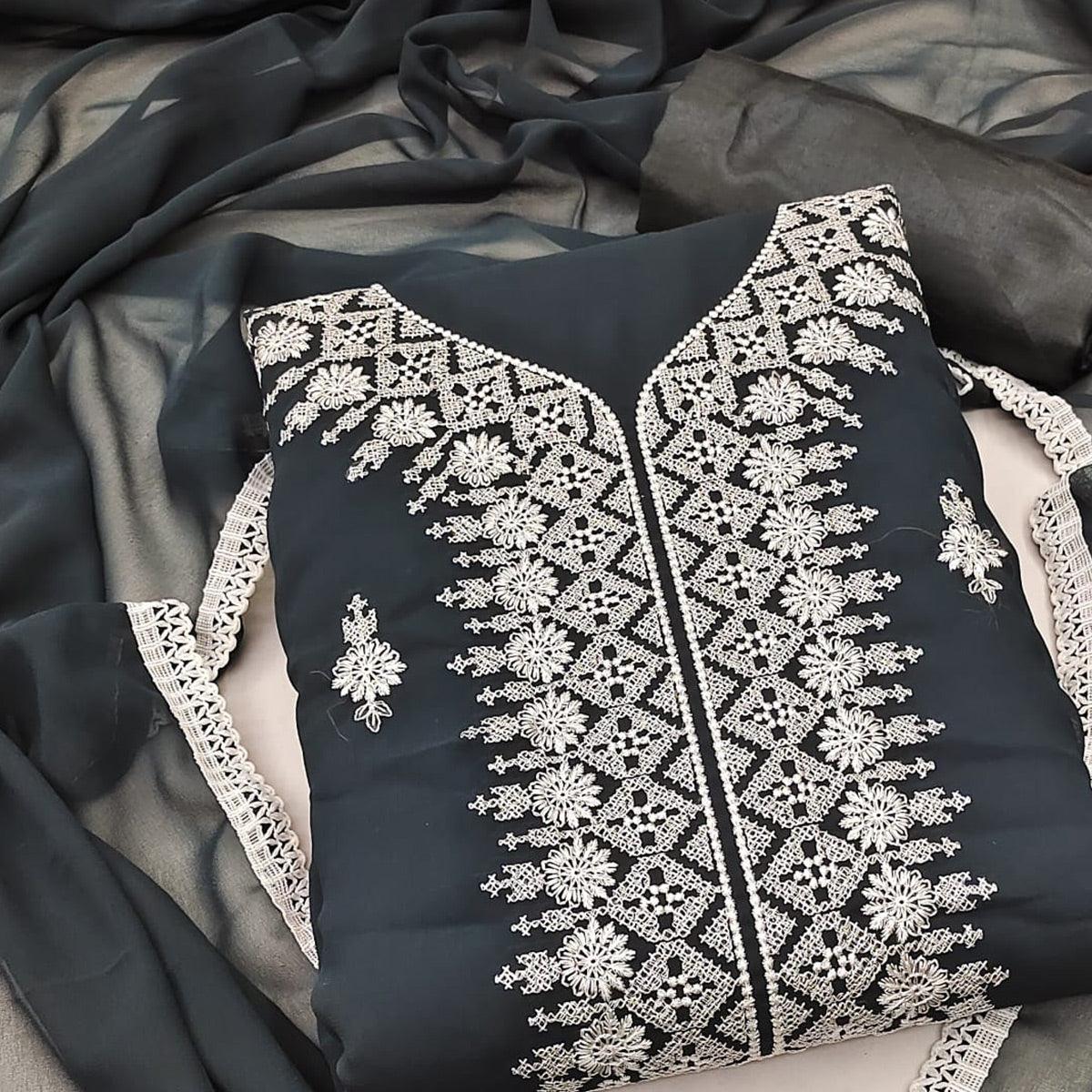 grey-floral-embroidered-georgette-dress-material-145291