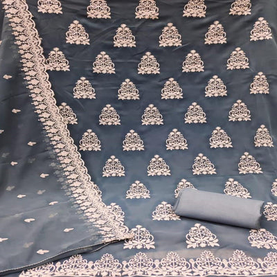 grey-floral-embroidered-georgette-dress-material