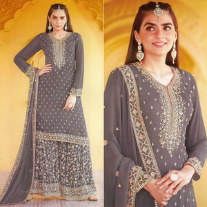 grey-floral-embroidered-georgette-sharara-suit