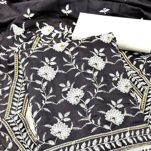 grey-floral-embroidered-muslin-dress-material-145349