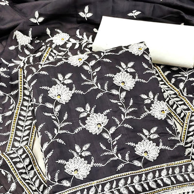 grey-floral-embroidered-muslin-dress-material-145349