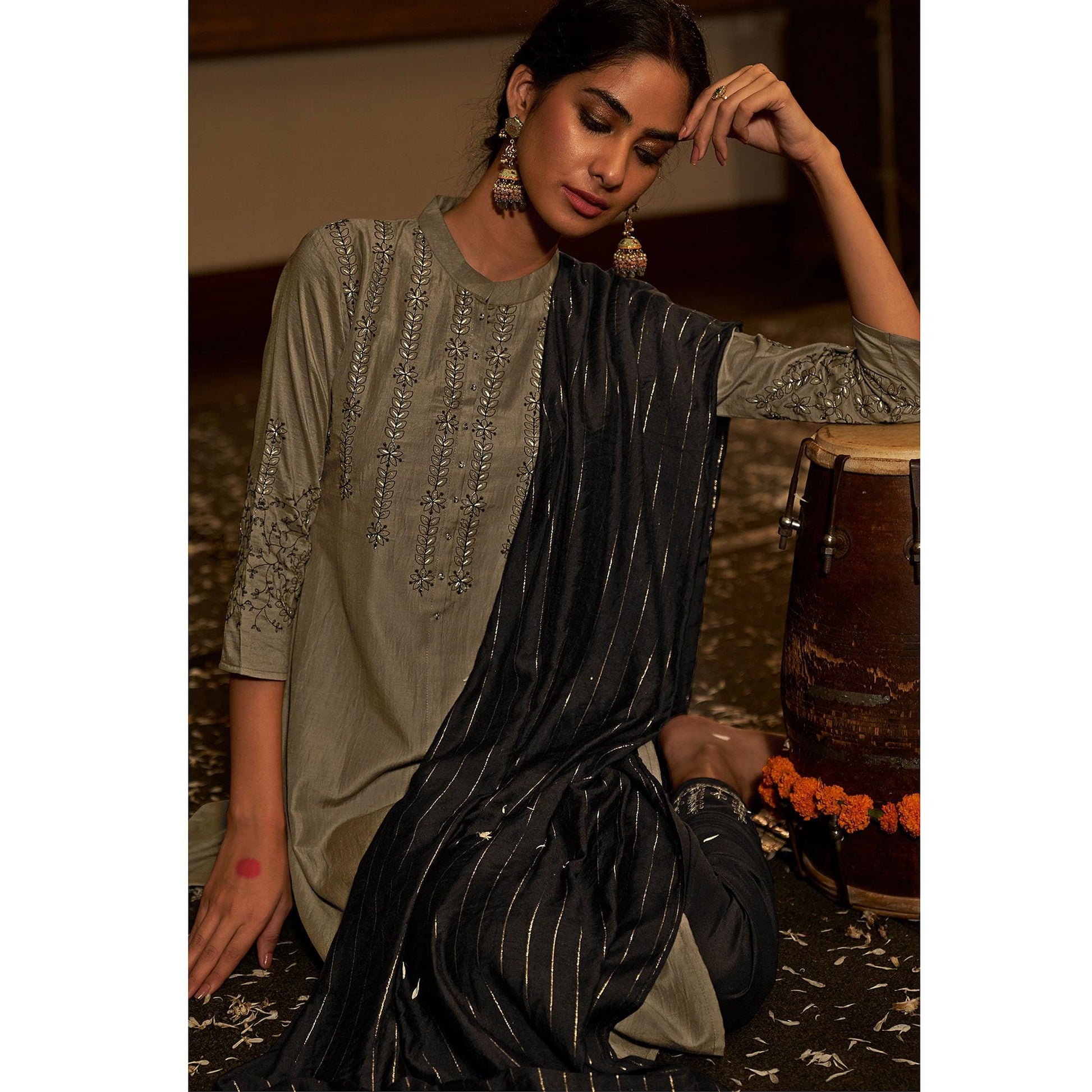 grey-floral-embroidered-pure-viscose-silk-partywear-suit-123539