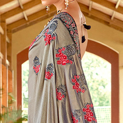 grey-floral-embroidered-vichitra-silk-saree-1