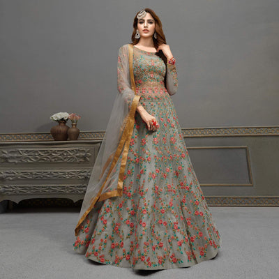 grey-floral-embroidered-with-handwork-soft-net-partywear-gown