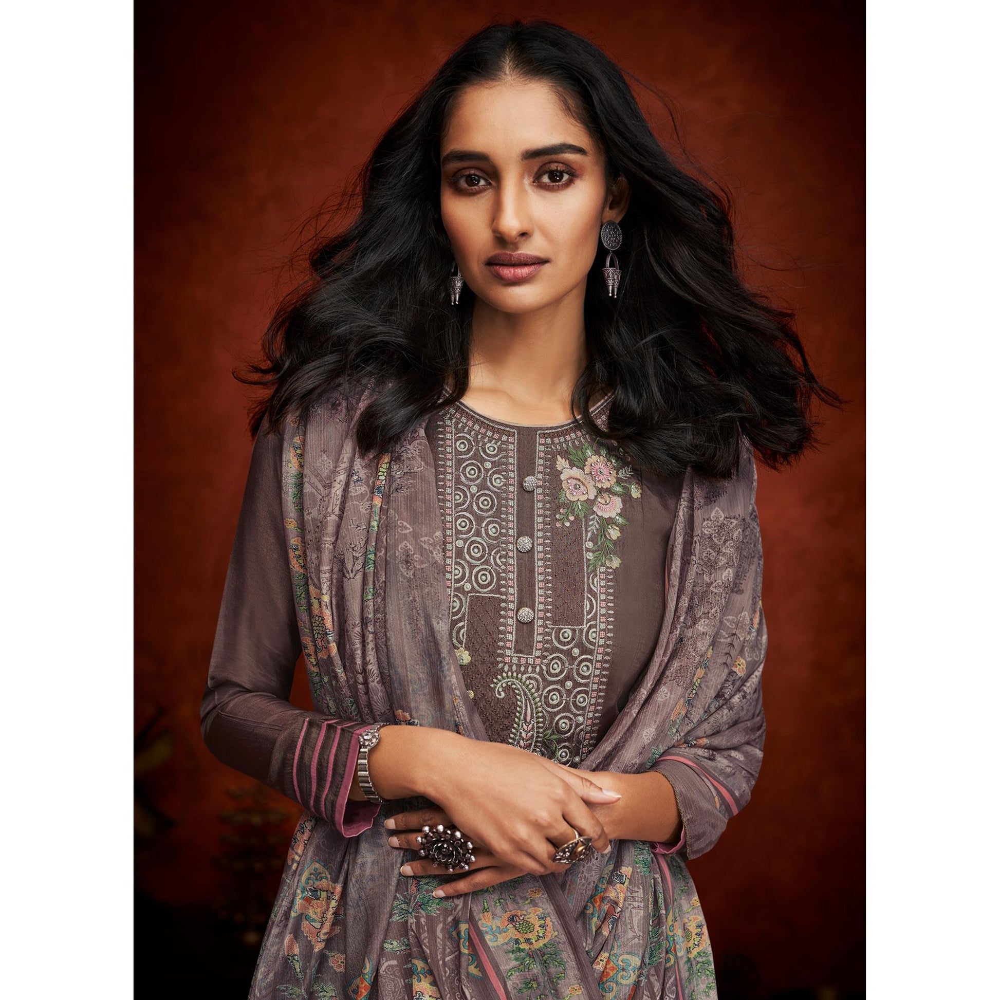 grey-floral-embroidery-with-print-pure-viscose-partywear-suit-135256