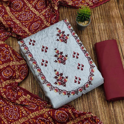 grey-floral-emrboidered-pure-silk-dress-material