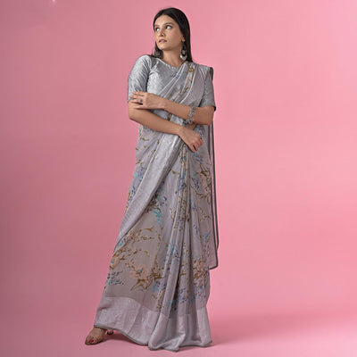 grey-floral-printed-georgette-saree-143694