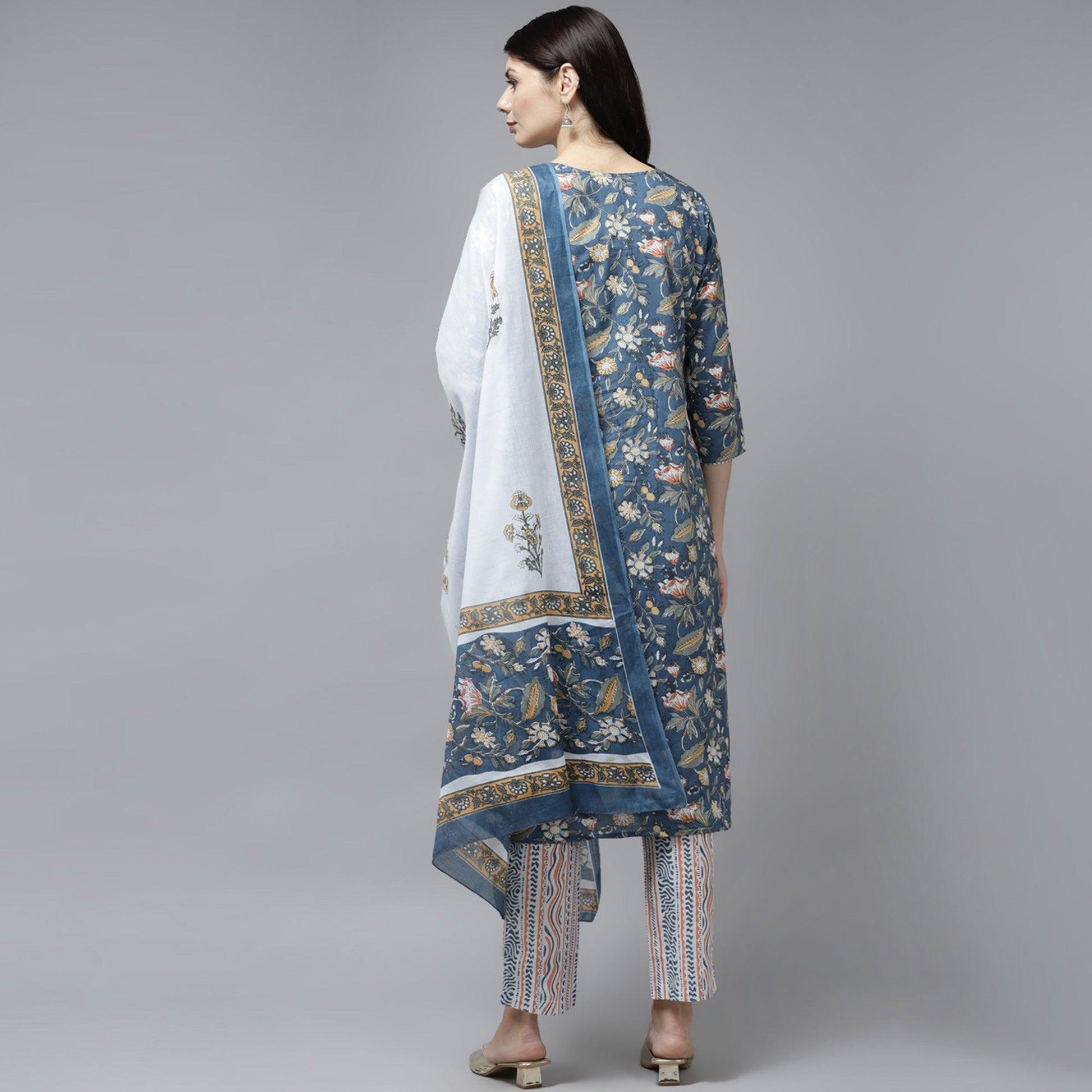 teal-blue-floral-printed-pure-cotton-salwar-suiit-1