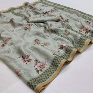 grey-floral-printed-pure-cotton-saree-144993