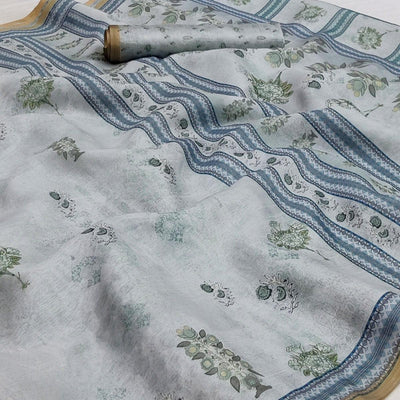 grey-floral-printed-pure-cotton-saree-144998
