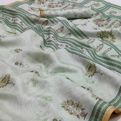 grey-floral-printed-pure-cotton-saree-144997