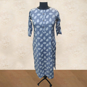grey-floral-printed-rayon-kurti