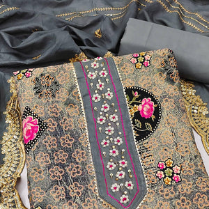 grey-floral-printed-with-embellished-pure-cotton-dress-material