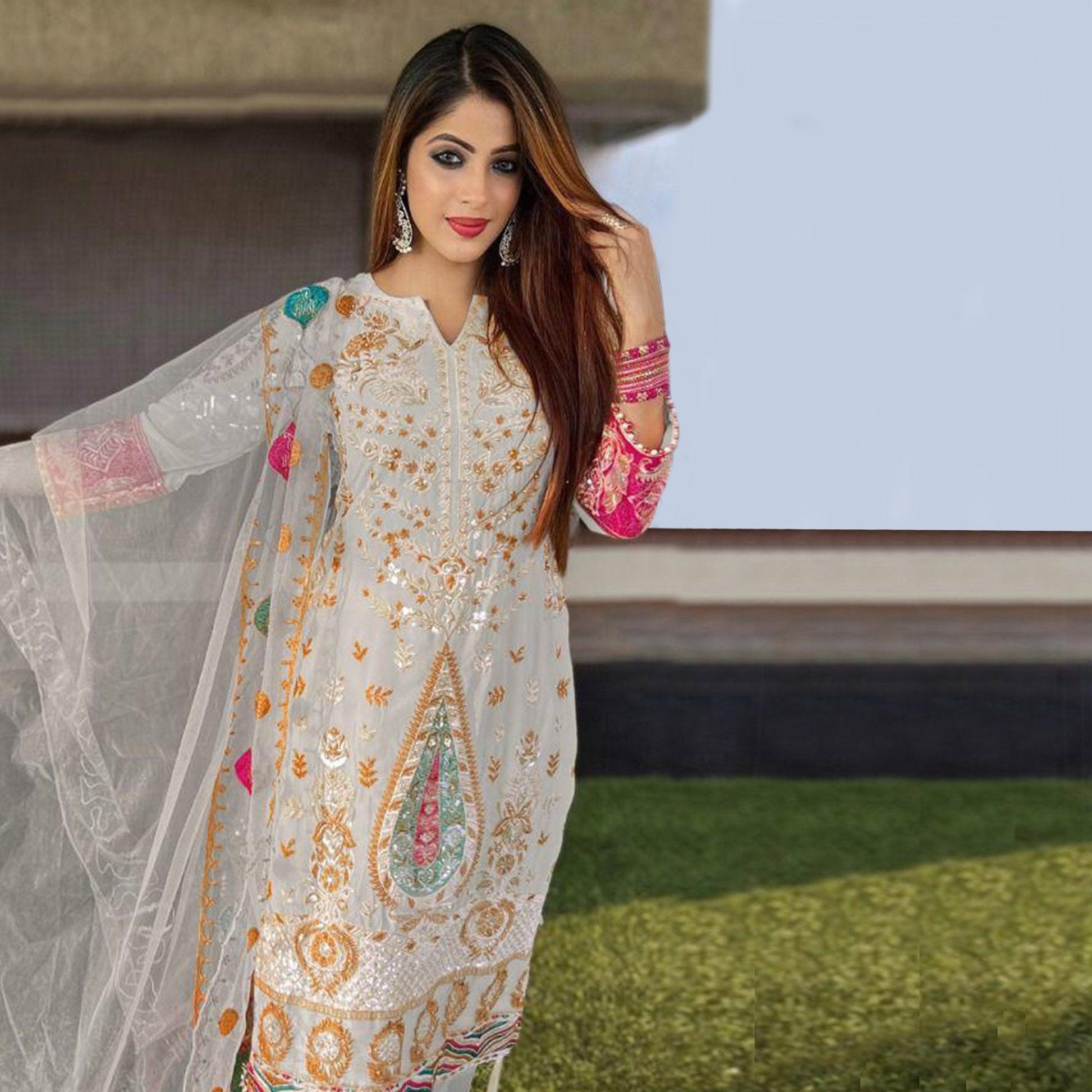 grey-floral-sequence-embroidered-georgette-pakistani-suit