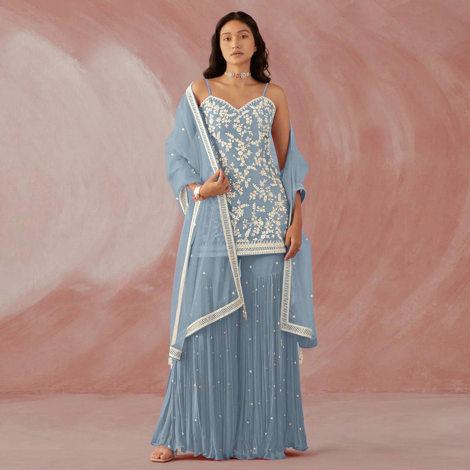 grey-floral-sequence-embroidered-georgette-sharara-suit