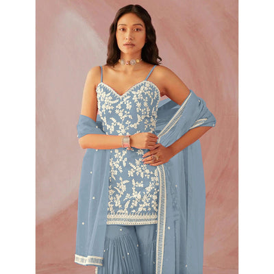 grey-floral-sequence-embroidered-georgette-sharara-suit