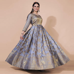 grey-floral-woven-jacquard-anarkali-style-gown