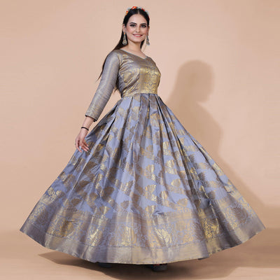 grey-floral-woven-jacquard-anarkali-style-gown