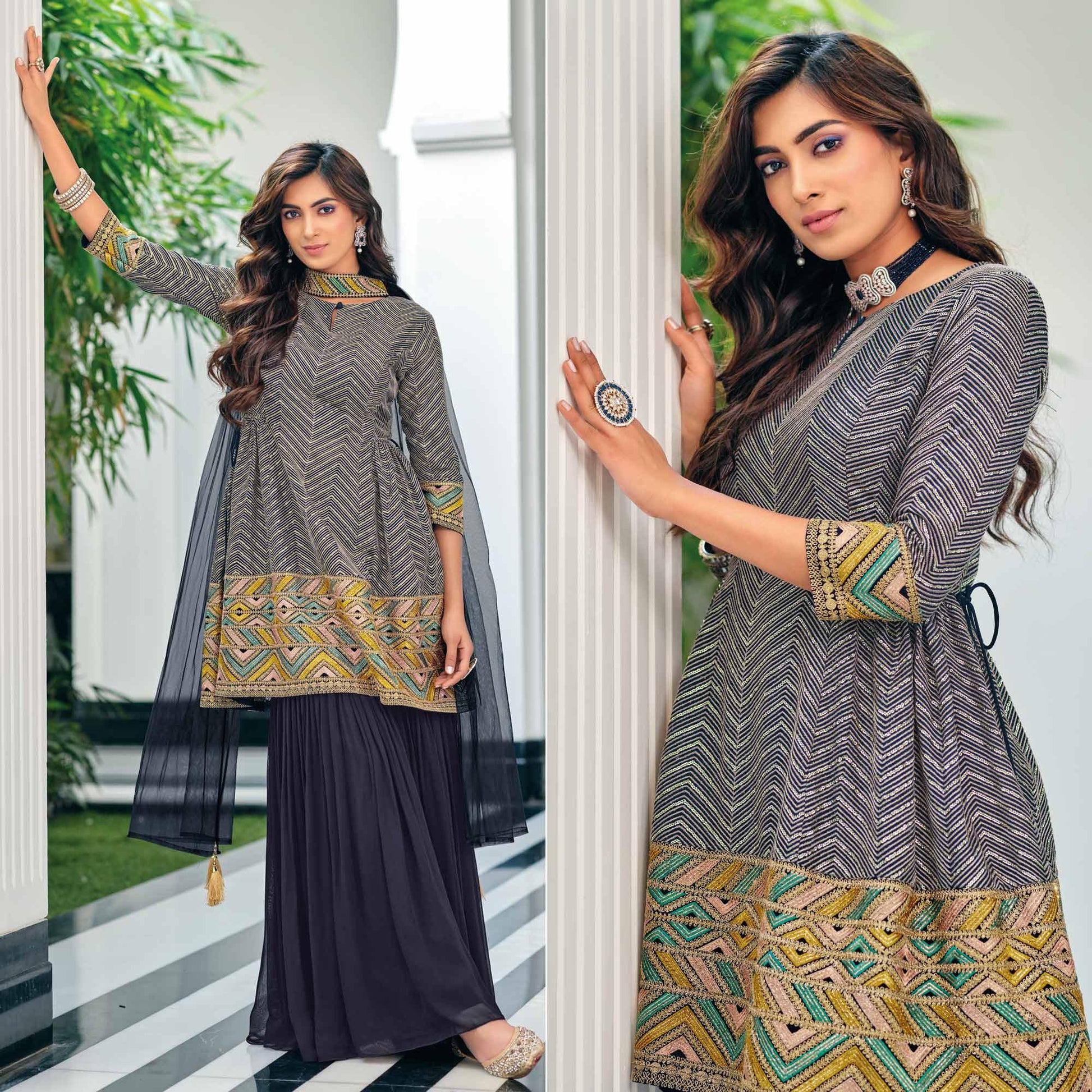 grey-party-wear-embroidered-georgette-sharara-suit-139623