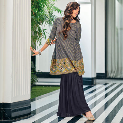 grey-party-wear-embroidered-georgette-sharara-suit-139623