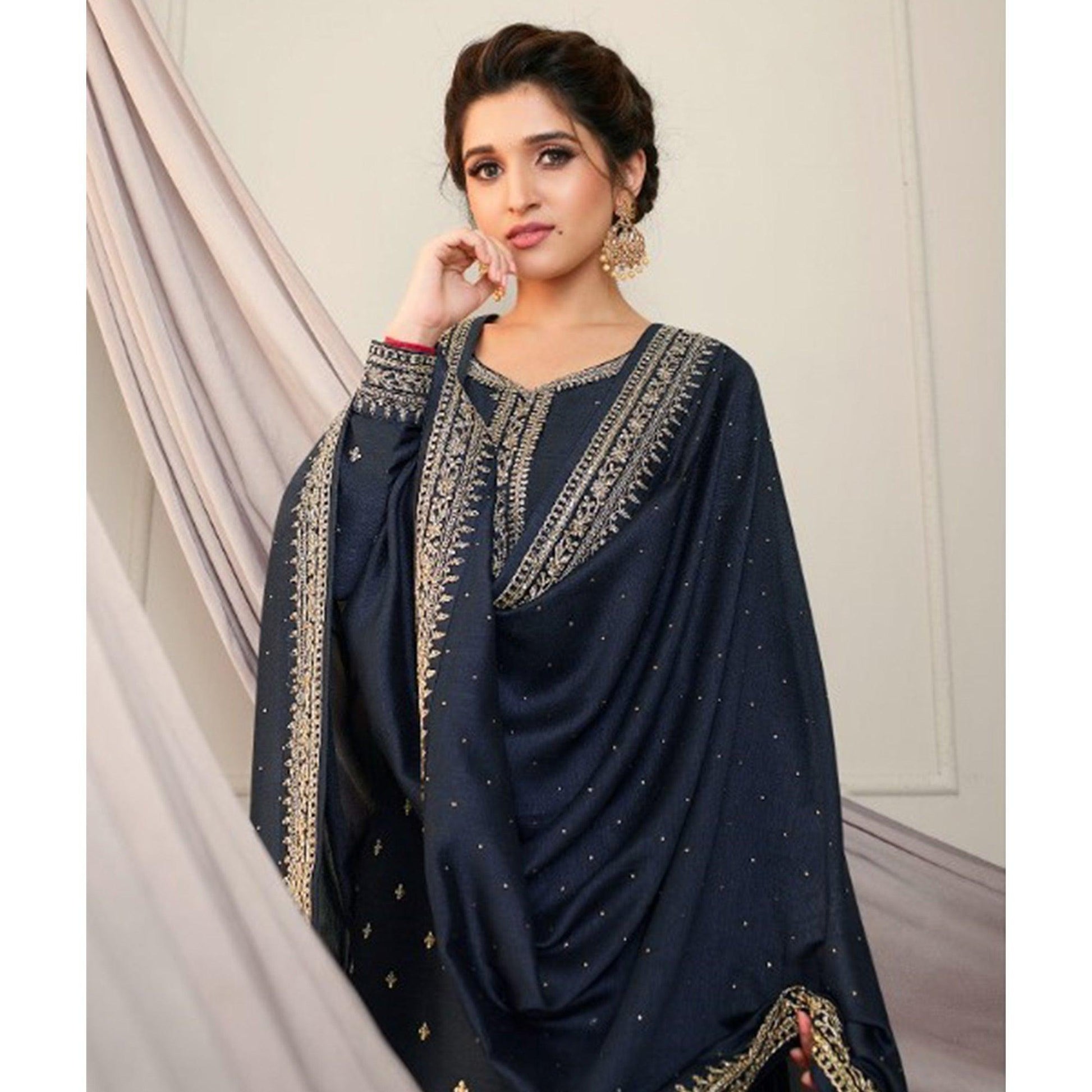 grey-party-wear-embroidered-silk-georgette-palazzo-suit-138081