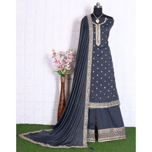 grey-party-wear-embroidered-silk-georgette-palazzo-suit-138081