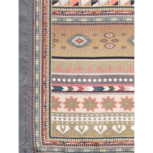 Grey Printed With Sequins Embroidered Cotton Silk Saree