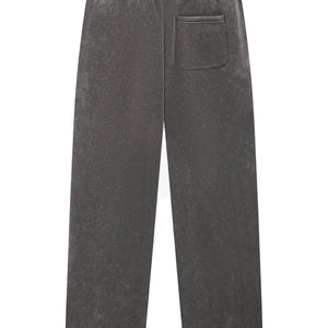 MAGIRI Embroidered Acid Washed Grey Sweatpants