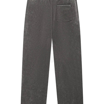 MAGIRI Embroidered Acid Washed Grey Sweatpants