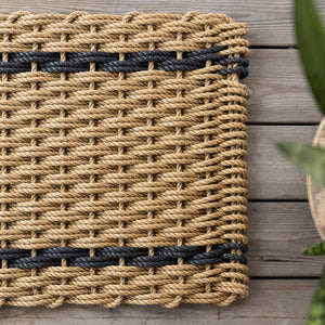 Double Stripe Doormat by The Rope Co.