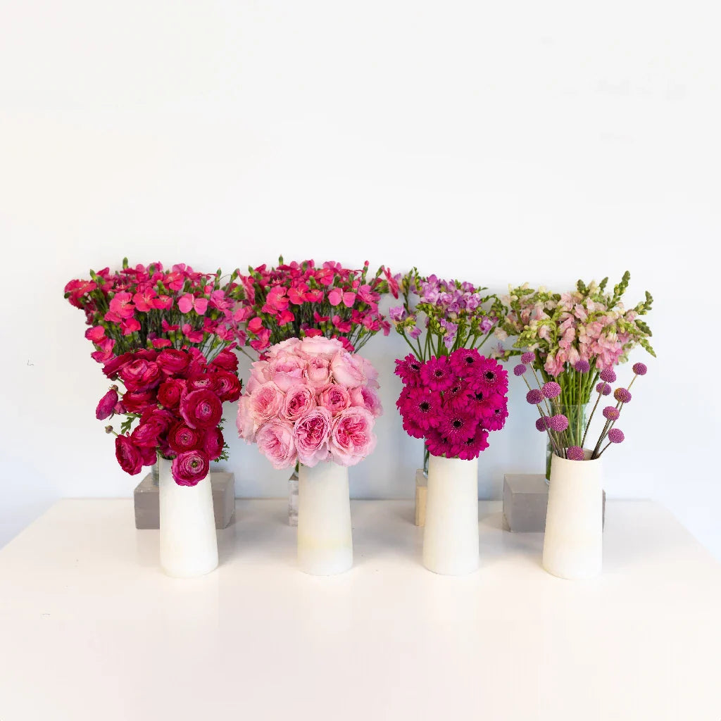 Gummy Pink Bouquet Bar Flower Kit