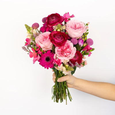 Gummy Pink Bouquet Bar Flower Kit