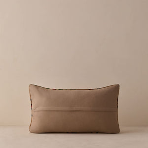 Vintage Lumbar Pillow No. 343, 12" x 20"